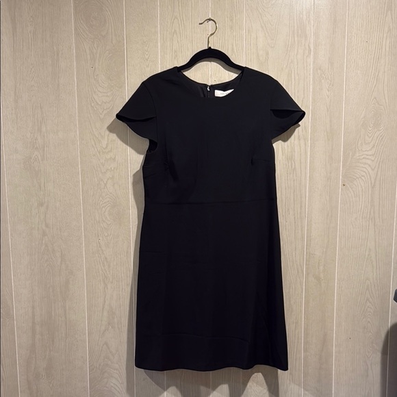 NWT Lark & Ro Black Sheath Mini Dress Crew Neck - Picture 1 of 6